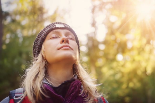 recovery program woman learning about approaching individual therapy programs