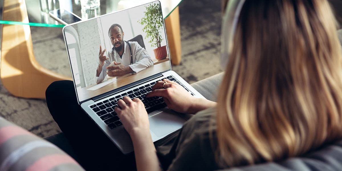 treatment during a pandemic woman getting treatment during a pandemic