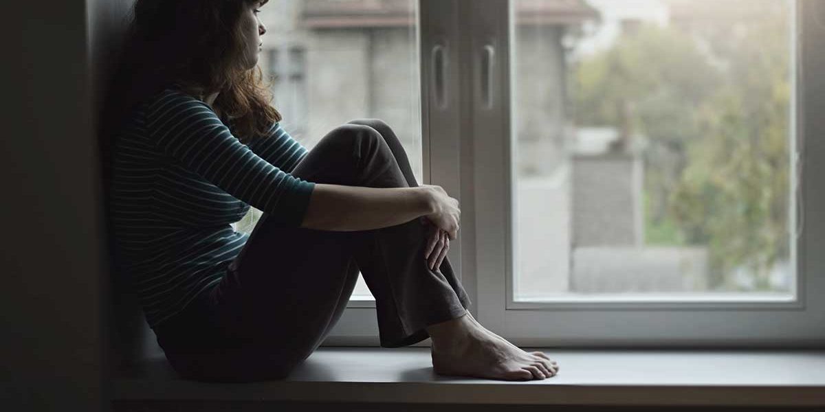 a woman battles mental health and addiction issues