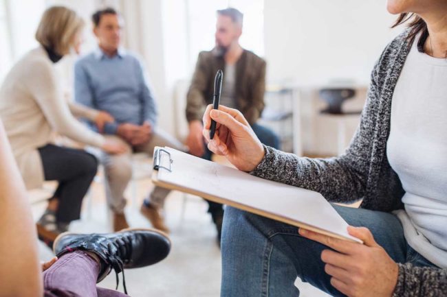 What to Expect in a Spokane Drug Rehab a person takes notes in spokane drug rehab