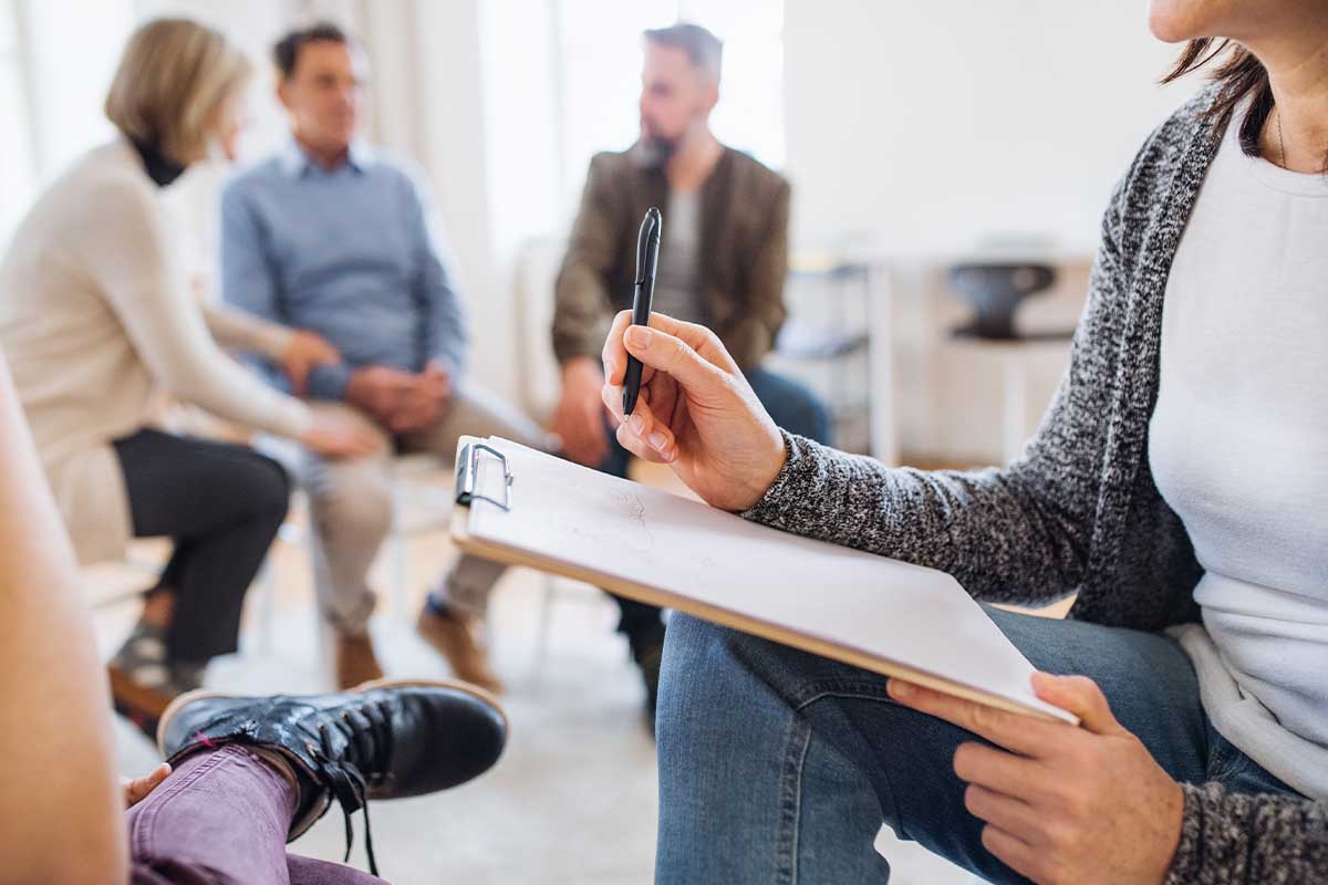 What to Expect in a Spokane Drug Rehab a person takes notes in spokane drug rehab