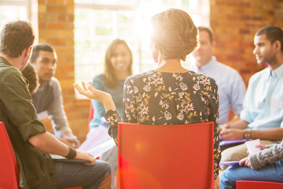 Finding an IOP in Spokane WA a group of people discuss an iop in spokane wa