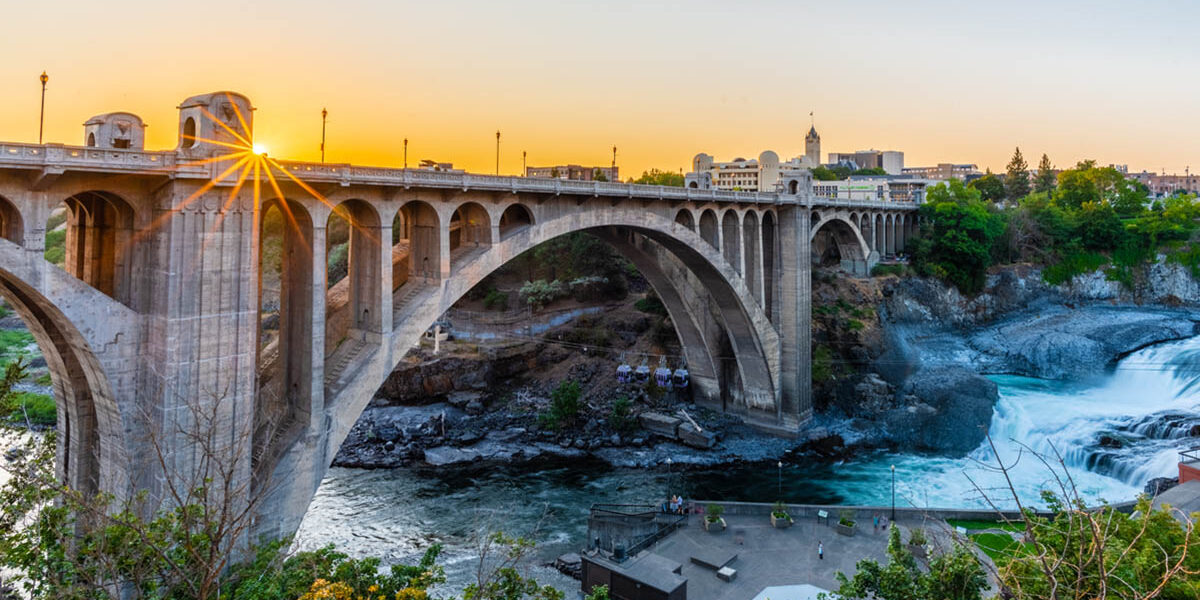 Choose Between Addiction Treatment Centers in Spokane Washington photo of a bridge in spokane while looking for treatment centers in the spokane area