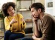 woman arguing with man